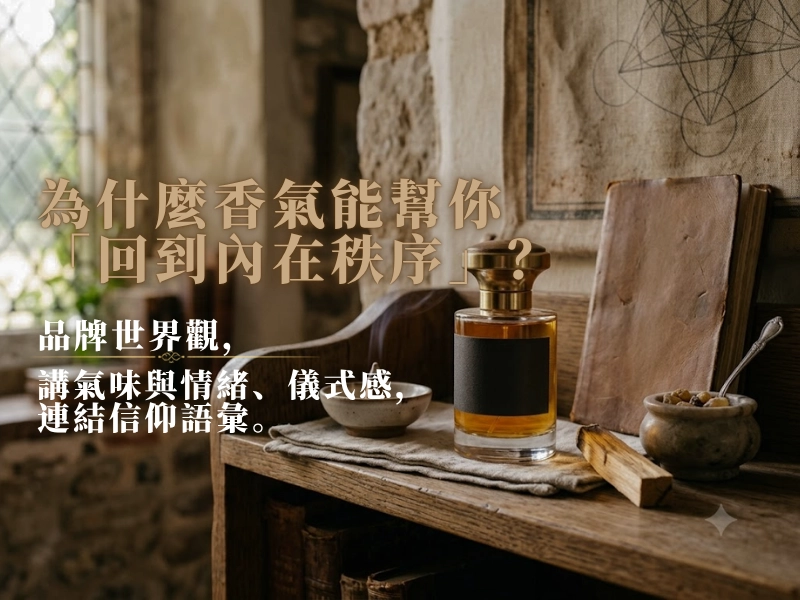 香氣, 内在秩序, 情緒, 儀式感